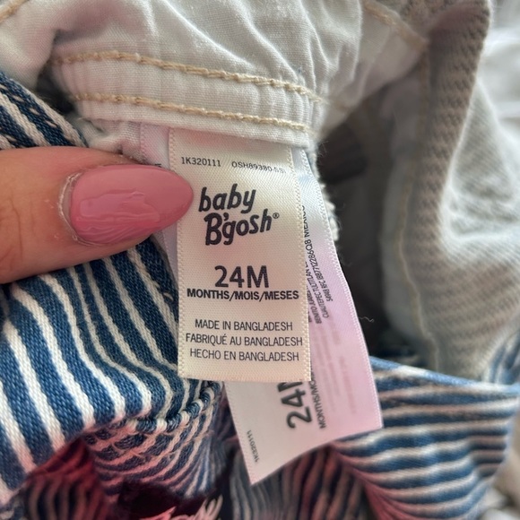 Baby B’gosh Railroad Overalls 24 Months - Picture 4 of 5